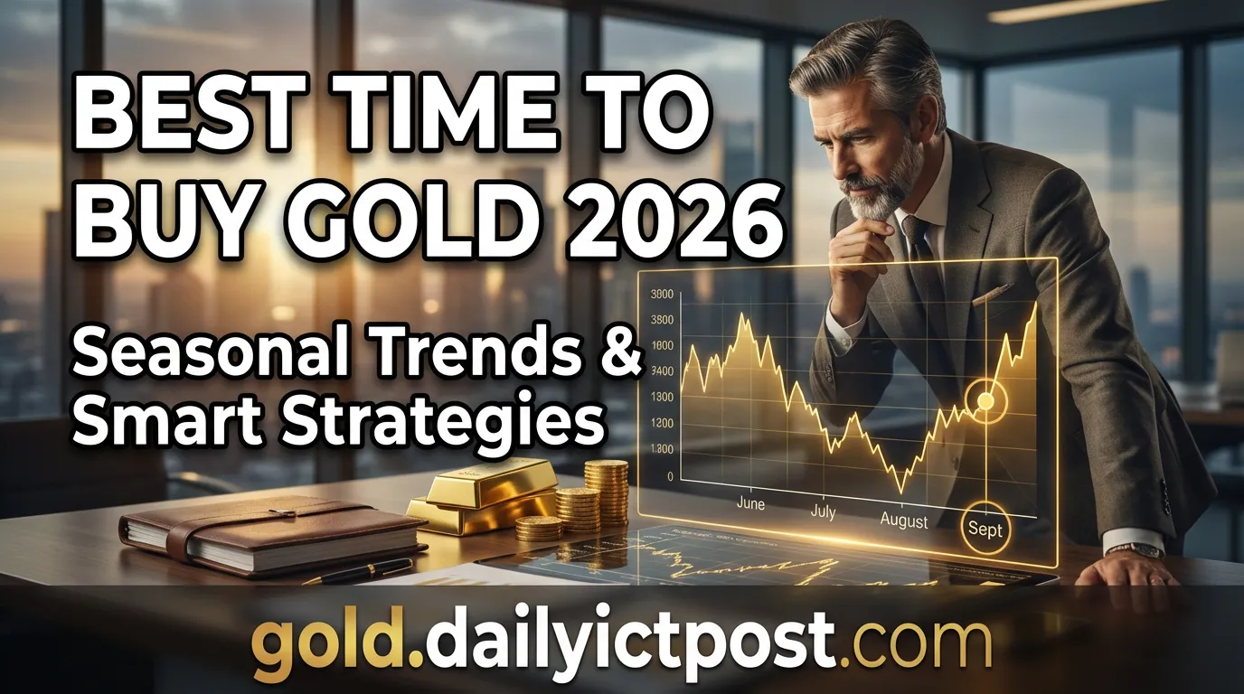 Best Time to Buy Gold 2026 Seasonal Trends, Smart Timing & Expert Strategy
