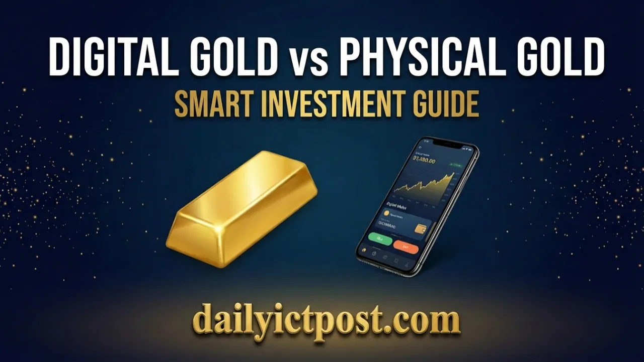 Digital Gold vs Physical Gold : Investment Showdown for 2026