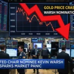 Fed Chair Nomination Gold Market Reaction Kevin Warsh Triggers Historic Crash