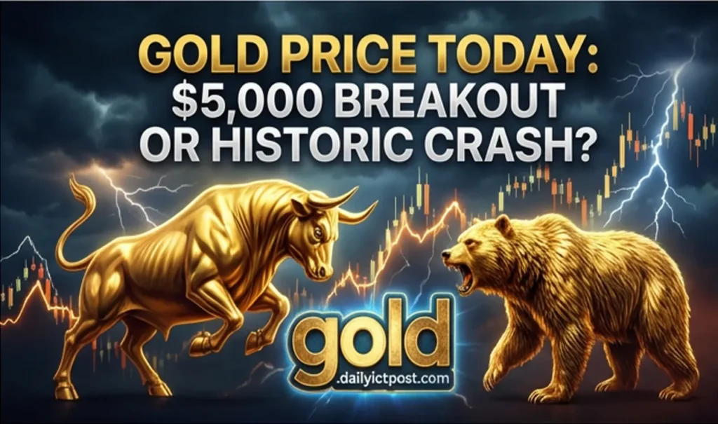Gold Price Today Analysis 2026: Is the Market Heading for a Historic $5,000 Breakout?