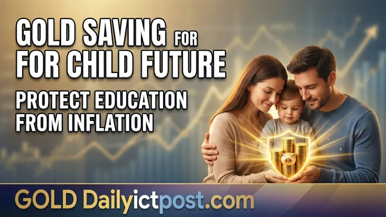 Gold Saving for Child Future Best Plans, Risks & Smart Strategy (2026)