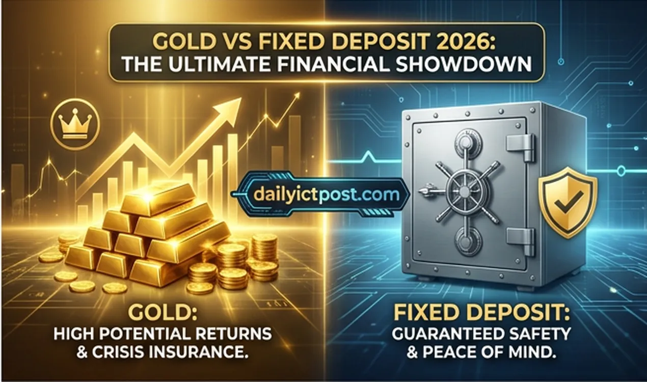 Gold VS Fixed Deposit 2026 : Which is Better in Investment